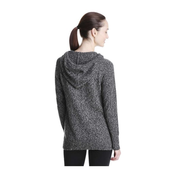 Grey Marled Hooded Sweater - Picture 7 of 15